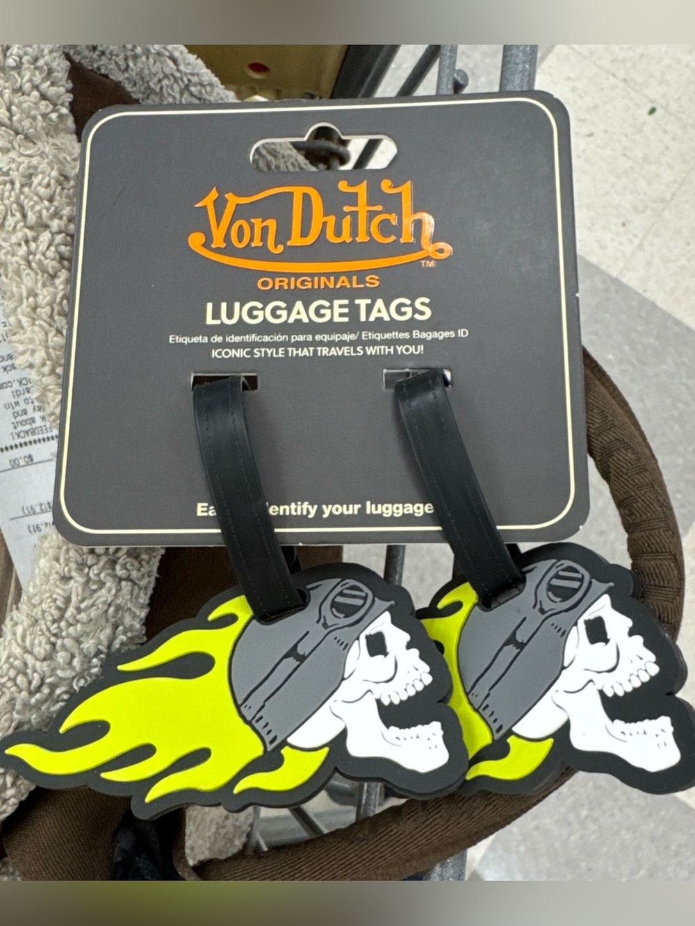 Set of “Von Dutch” Luggage Tags